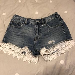 Jean shorts